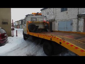 Забираем Chevrolet Lanos на разборку!ЗАКАЗ для эвакуатора ЗИЛ бычок!