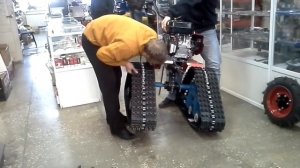 Мотобуксировщик из мотоблока за 90 секунд