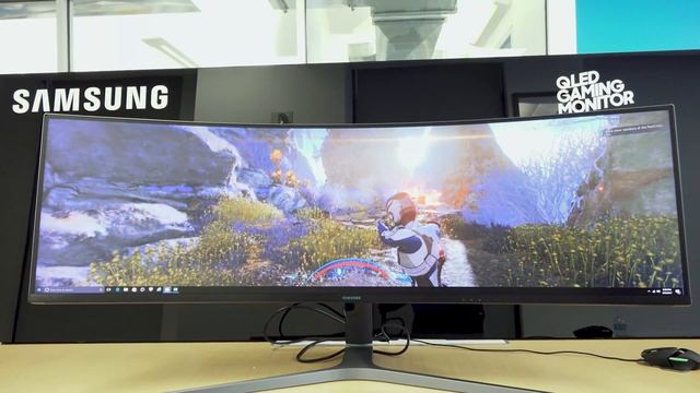Samsung CHG90 & CHG70 QLED HDR UHD Ultrawide PC Gaming Monitors! смотреть онлайн