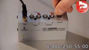 Предусилитель BEHRINGER PP400 MICROPHONO