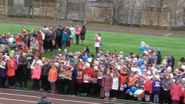 "Москва поет песни Победы"-Школа №2116 смотреть онлайн