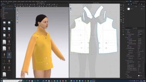 Визуализация жакета в CLO 3D