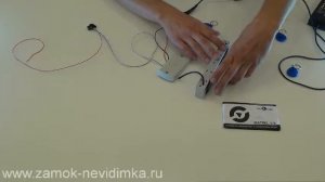 Демонстрация работы системы контроля доступа на основе считывателя Matrix II K