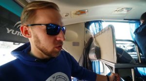 Обзор спального автобуса. Дорога Алматы - Хоргос.