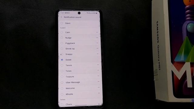 Samsung M51 : how to set notification tune on samsung m51 a52 m52 m31 m31s m21 s21 смотреть онлайн