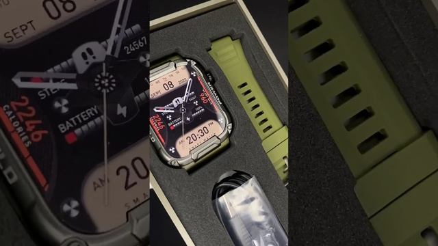 Смарт часы противоударные и водонепроницаемые Smart Watch Modfit Armor Army