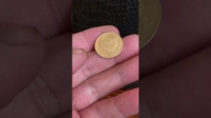 CTR. Чистка монет из алюминиевой бронзы.