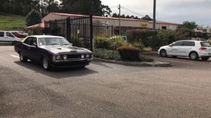 1977 Holden Torana A9X and the 1972 Ford Falcon XA GT