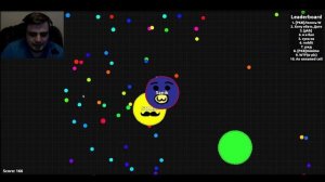 Играем в Agar.io: Серия №1 - Не жрите Саника!