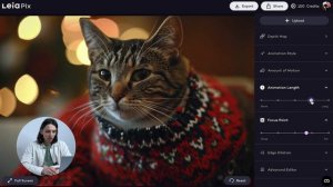 Нейросеть LeiaPix🔥ОБЗОР нейросети для создания анимации изображений