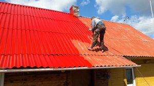 Покраска шифера