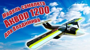 Модель самолета Аквор 1200 для Владимира / ALNADO