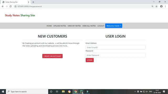 #18 Python Django Project  | Notes Sharing Site | Hindi