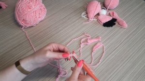 ФЛАМИНГО КРЮЧКОМ, МАСТЕР КЛАСС, ЧАСТЬ 2