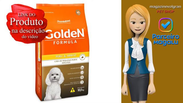 Ração Golden Formula Cães Adultos Sabor Peru & Arroz Mini Bits