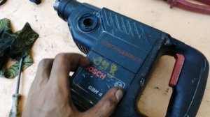 Восстановление неисправного патрона и переключателя режимов перфоратора BOSCH GBH 4 DFE
