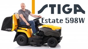 Обзор садового трактора Stiga Estate 598 W