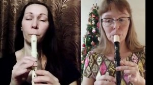 "Джингл беллс" (Jingle bells) #recorder #блокфлейта