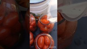 Мои самые вкусные и сладкие помидорки на зиму???My most delicious and sweet tomatoes for the winter