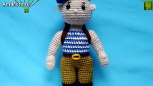 Амигуруми: схема Десантник. Игрушки вязаные крючком - Free crochet patterns.