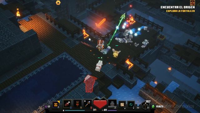 Minecraft Dungeons Creeping Winter Campaña Completa Español Latino Juego Completo 🕹️ SIN COMENTARIO смотреть онлайн