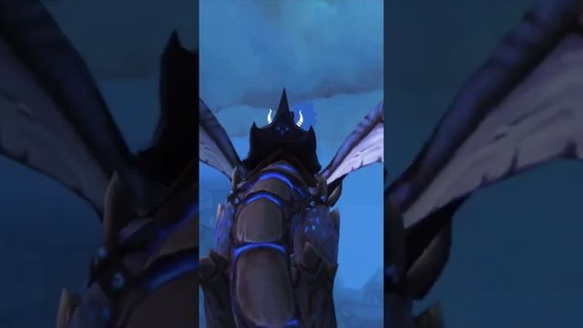 Just chilling : Domination Runes on Frostbrood Proto-Wyrm mount in wolrd of warcraft #2023 #shorts