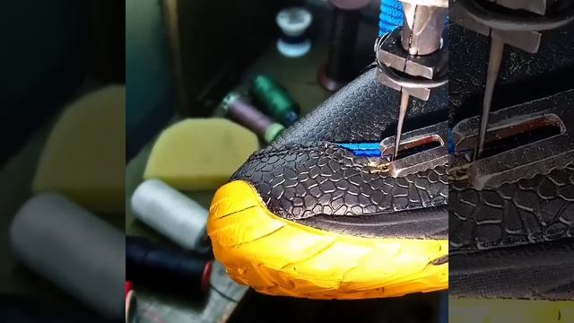 ASICS. Ремонт союзки кроссовок смотреть онлайн