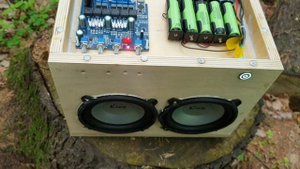 Самодельная bluetooth колонки 2.1