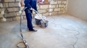 Калета 5. Краткий обзор штукатурной станции на 380 вольт.