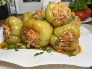 Очень Вкусный Фаршированный перец ! Рецепты просто