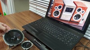 Panasonic SA-PM91D, аккустике конечно досталось по полной.