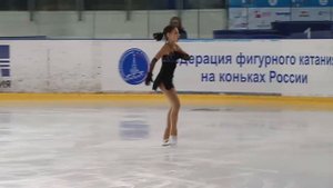 Кубoк Рoссии   Рoстелекoм 2018 2019 гг , Дeвушки, КMС Произвольная программа 10# Мария ПУЛИНА  ЛОБ