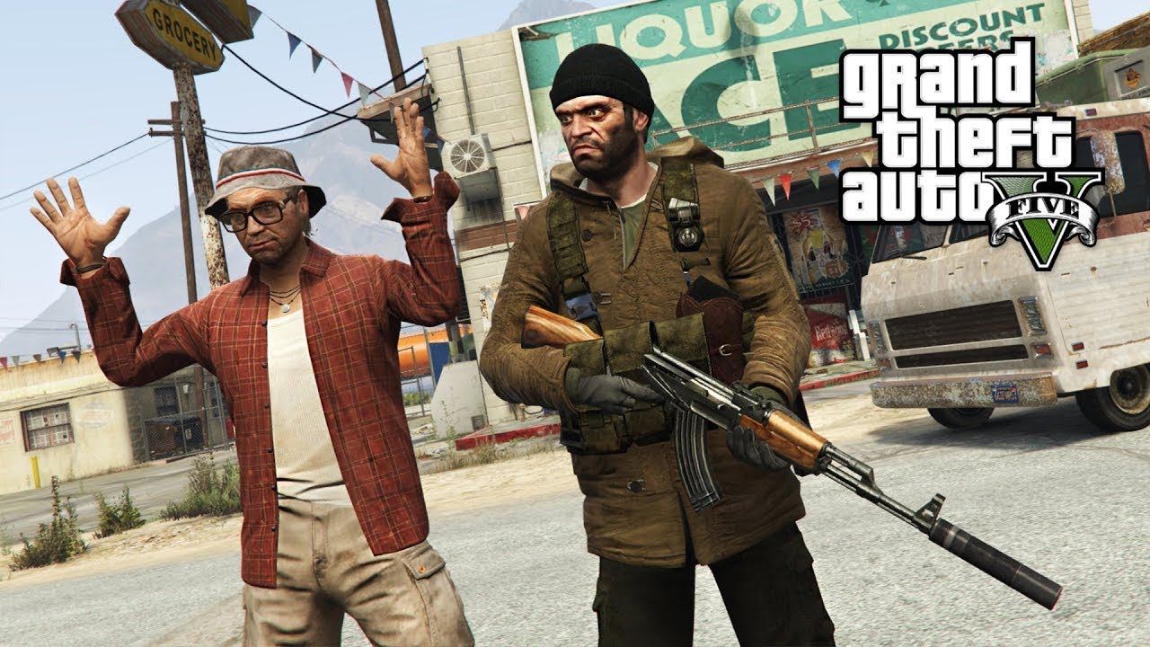 Are there zombies in gta 5 фото 107