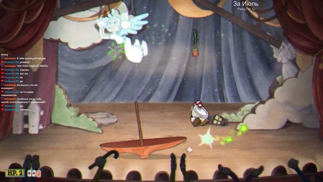 Cuphead Мир 3-2: Ломаем пальцы и нервы 18+ смотреть онлайн