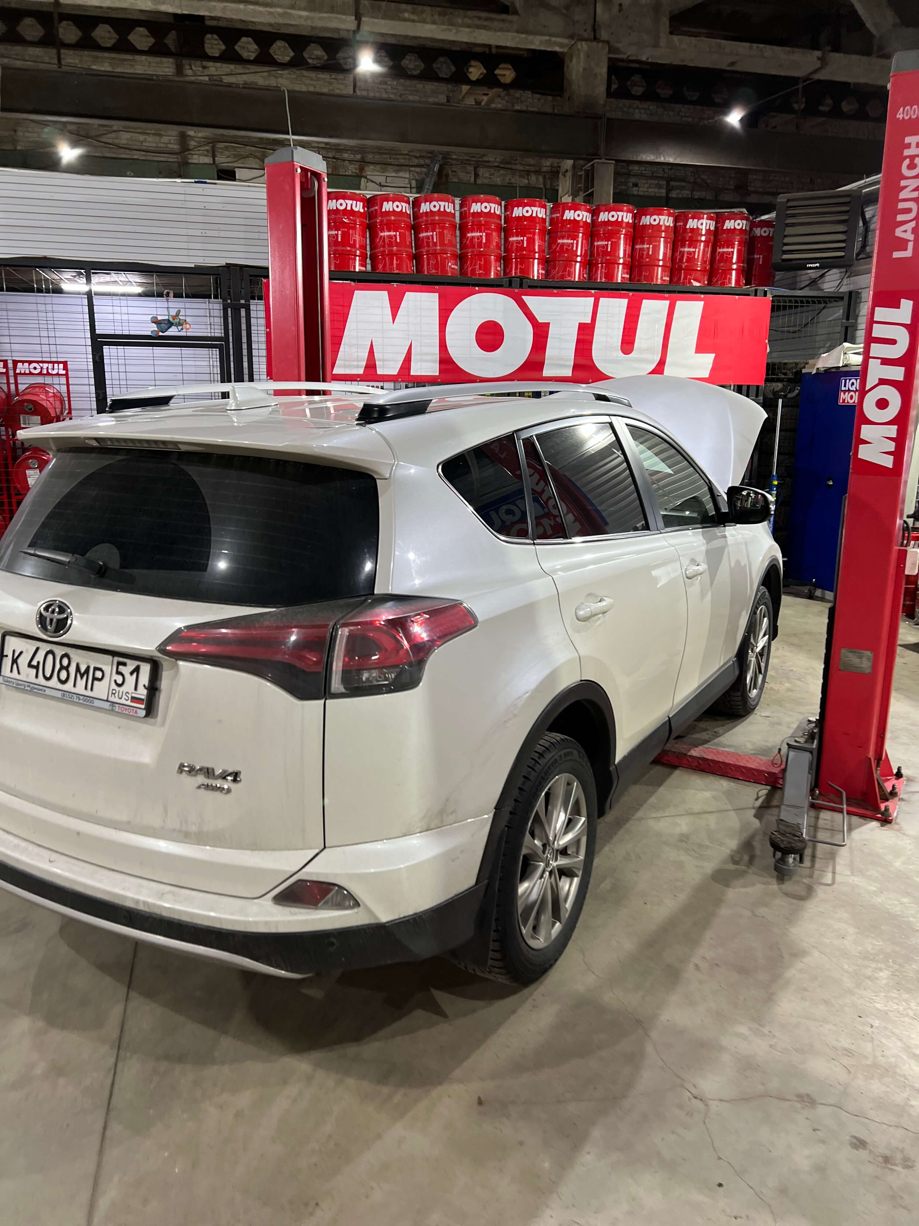 Замена масла в АКПП Toyota Rav4 Aisin u760