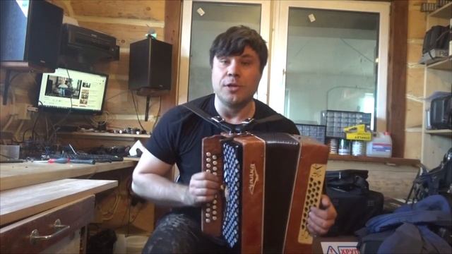 Гармонь шуйская "Чайка" трехголосная с регистром смотреть онлайн