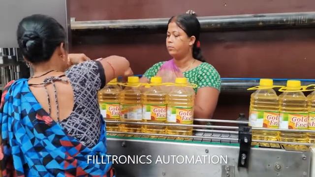 Automatic Multi Head oil Filling & Capping Machine