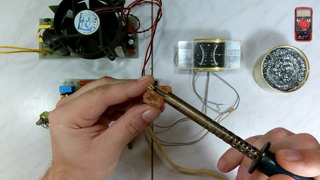 Повышающий регулятор мощности паяльника 220V, 36V, 24V, 12V смотреть онлайн