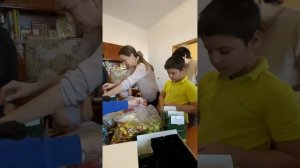 Делаем поминальные пакетики т. Веры