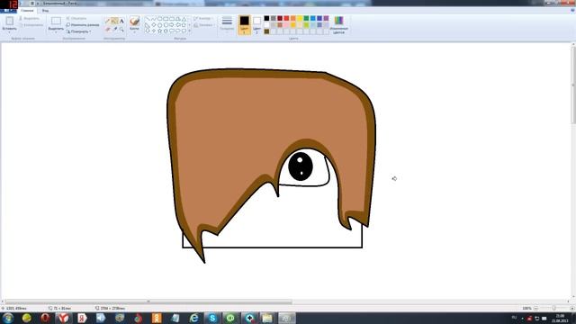 Рисуем картинку майнкрафт на аватарку в YouTube! ( Через Paint) смотреть онлайн