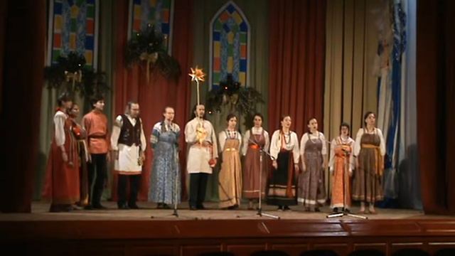 Фольклорный ансамбль "Подсеваха" - Што в леску в леску (щедровка) смотреть онлайн