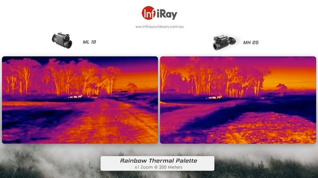 Thermal Imaging Monocular Comparison - ML19 vs MH25 Review - InfiRay Outdoor смотреть онлайн