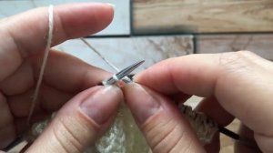 Ажурный платок спицами