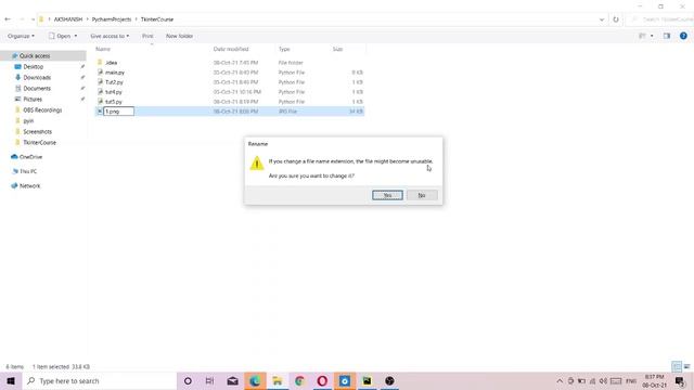 pithon error could not recognize data