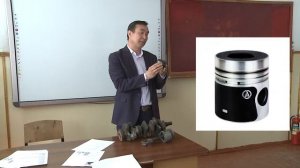 Кривошипно-шатунный механизм двигателя. #видеоуроки