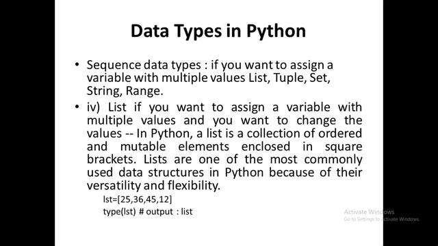 Python Tutorial for Beginners: Data Types in Python | Learn the Basics