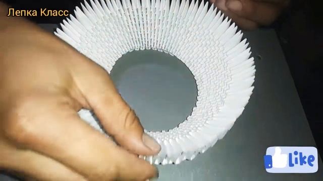 Qog'ozdan OQQUSH yasash/(Оригами)как слепить Лебедь из бумаги. смотреть онлайн