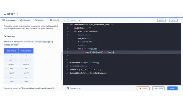 A Game of Letters | IDP Set 1 | Python Coding Tips Tricks | Python IDP | Nxtwave CCBP 4.0 | CCBP ID