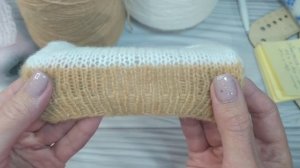 ВЯЗОВЛОГ 7. Обзор пряжи. Мохер на шелке. Вспушенный меринос. Сравнение с пряжей Каресс.