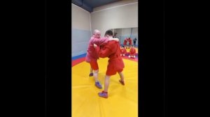 Секреты самбо! Подхват с обвивом снаружи.
